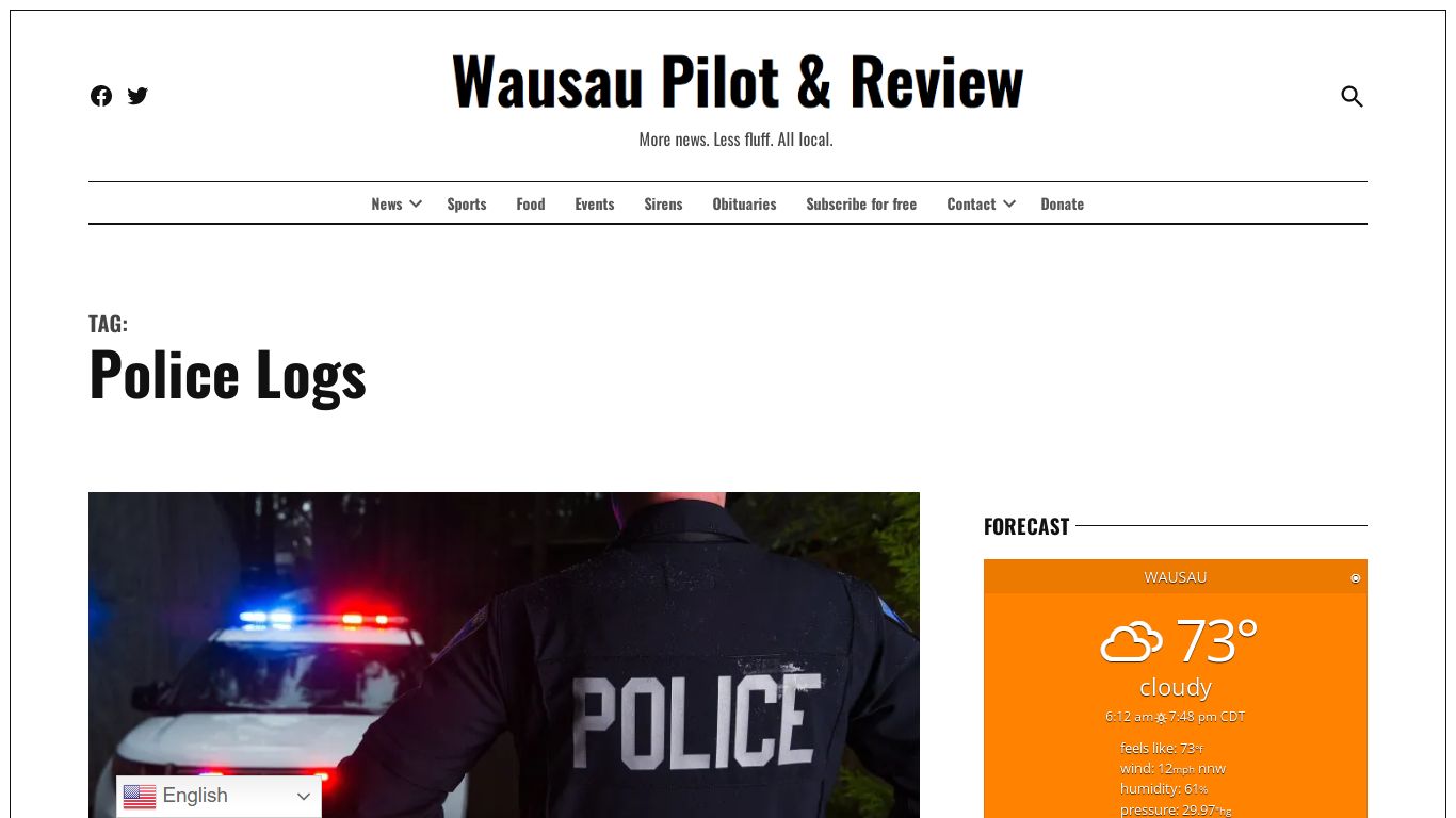 Police Logs Archives - Wausau Pilot & Review